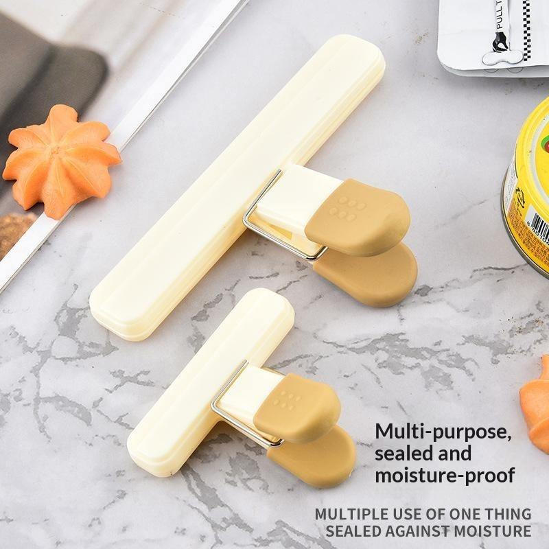 Food Snacks Wholesale - 3個入りポータブルスナックシールクランプ、BPAフリーのプラスチック製食品バッグクリップ、家庭用キッチン、ピクニック、食品の鮮度保持に最適