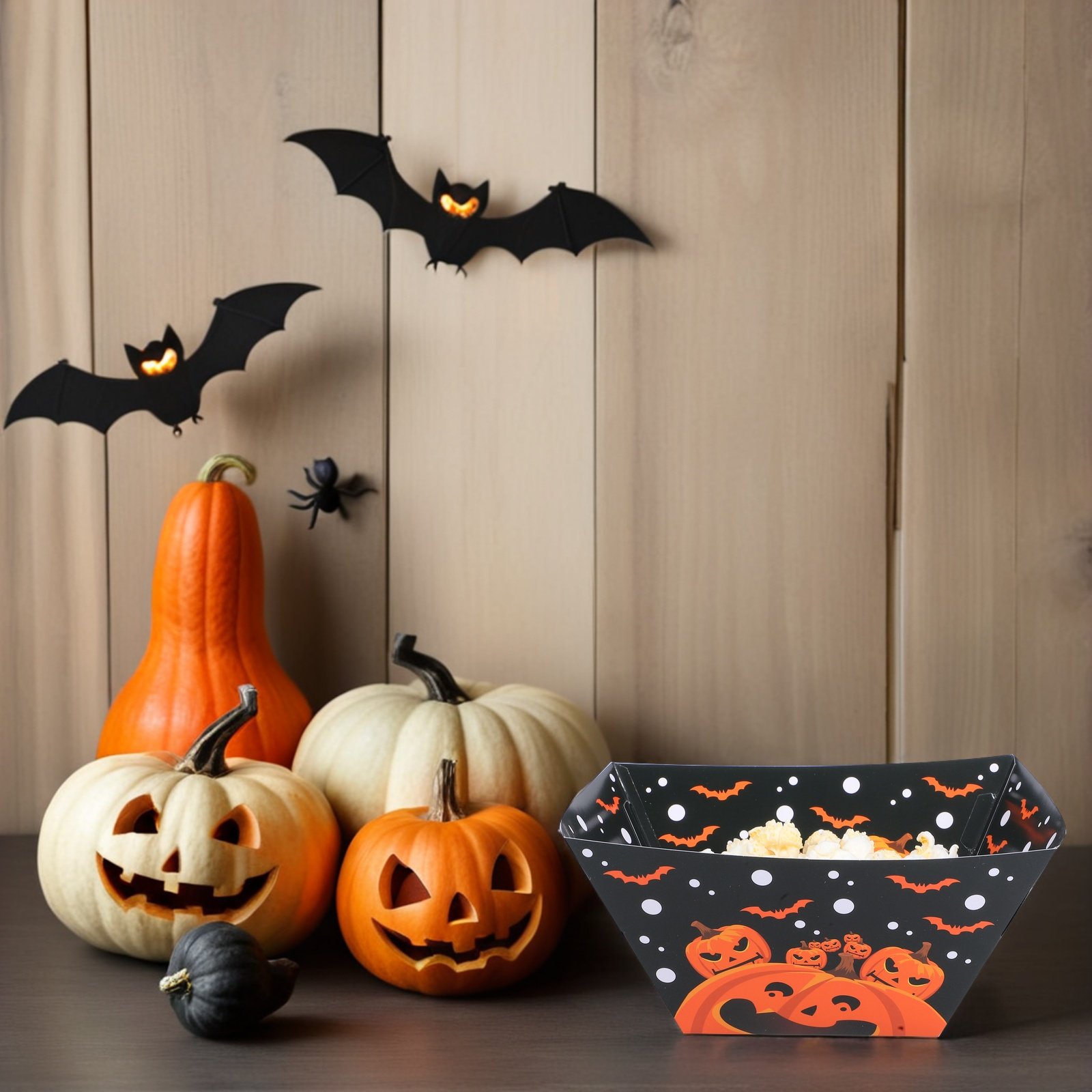 Snacks Food Gift Baskets - 12個入り ハロウィン スナックボックス パンプキン スパイダー ギフト