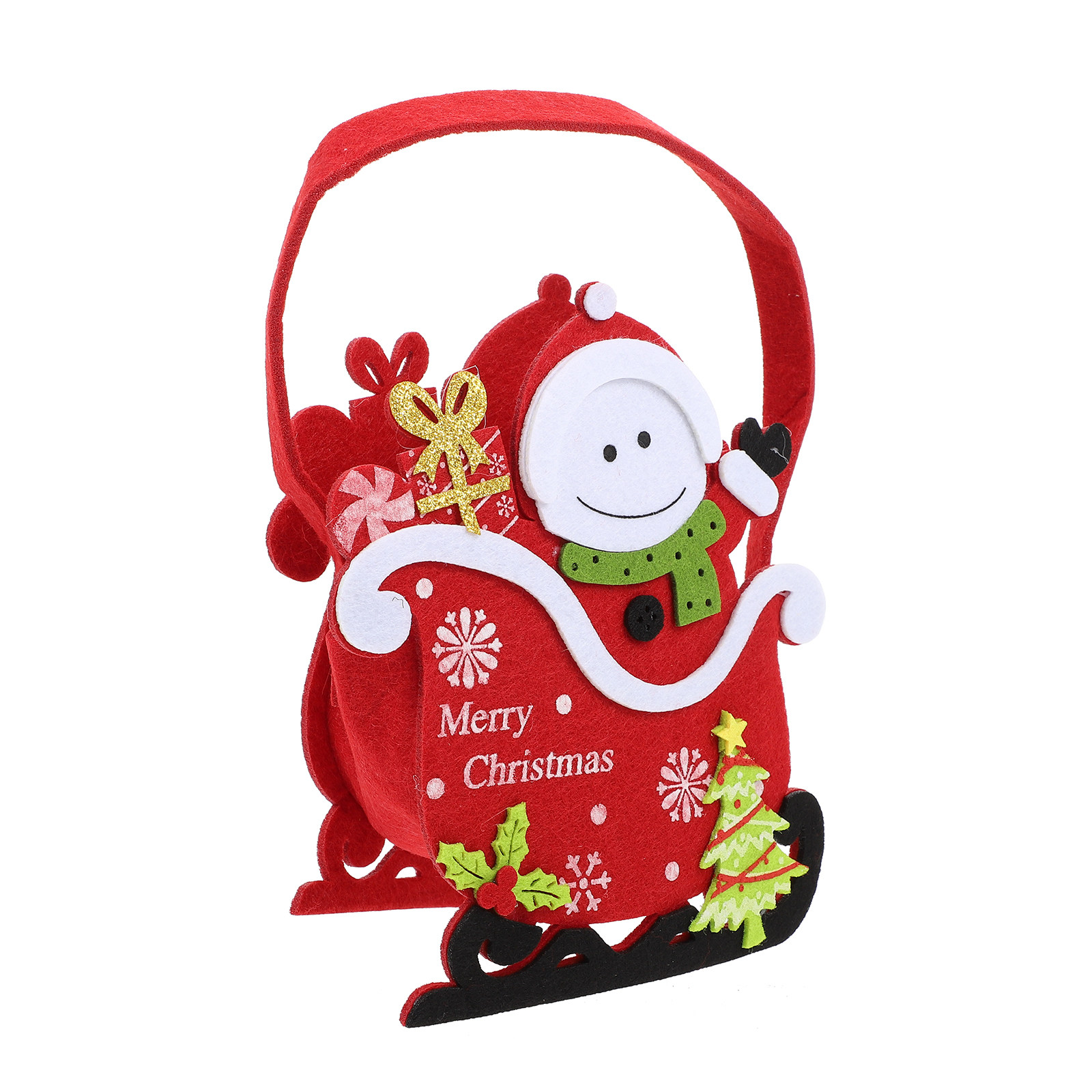 Snacks Food Gift Baskets - クリスマスキャンディバスケット1個、キャンディ、スナック、食品、ギフト用のクリスマス収納容器、お祝いの装飾バスケット、素敵なクリスマスデスクトップ装飾