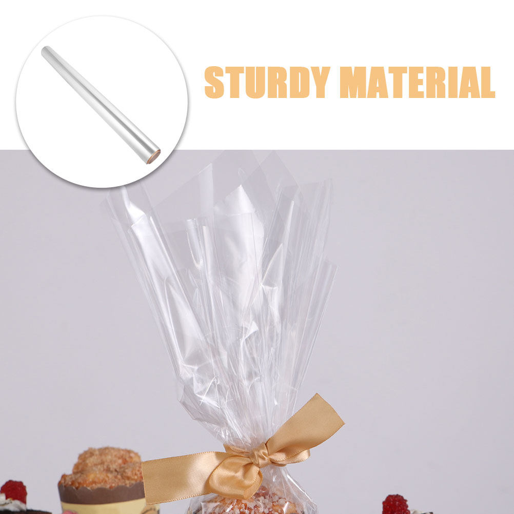 2ロール 透明フラワーラップロール 食品グレード クリアラッ - Snacks Food Gift Baskets のレビューと価格