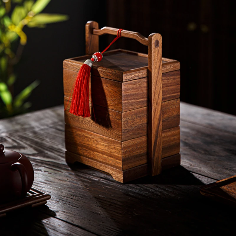 和風ミニマリストフードボックス多層積み重ねスナックトレイ結婚 - Snacks Food Gift Baskets のレビューと価格