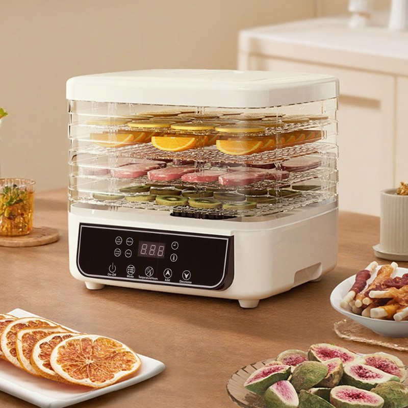 食品乾燥機 5段式電動フルーツ＆野菜乾燥機 スマートタッチコ - Food Dehydrator Snacks のレビューと価格