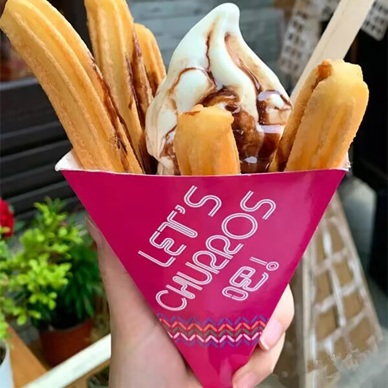 100個入り スペイン風チュロス用テイクアウトボックス チョ - Food Snacks In Spanish のレビューと価格