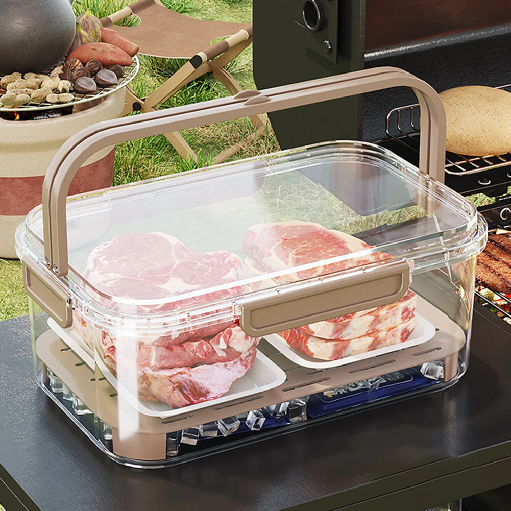 ポータブル食品保存容器 大容量 気密鮮度ボックス 排水プレー - Food Xxl のレビューと価格