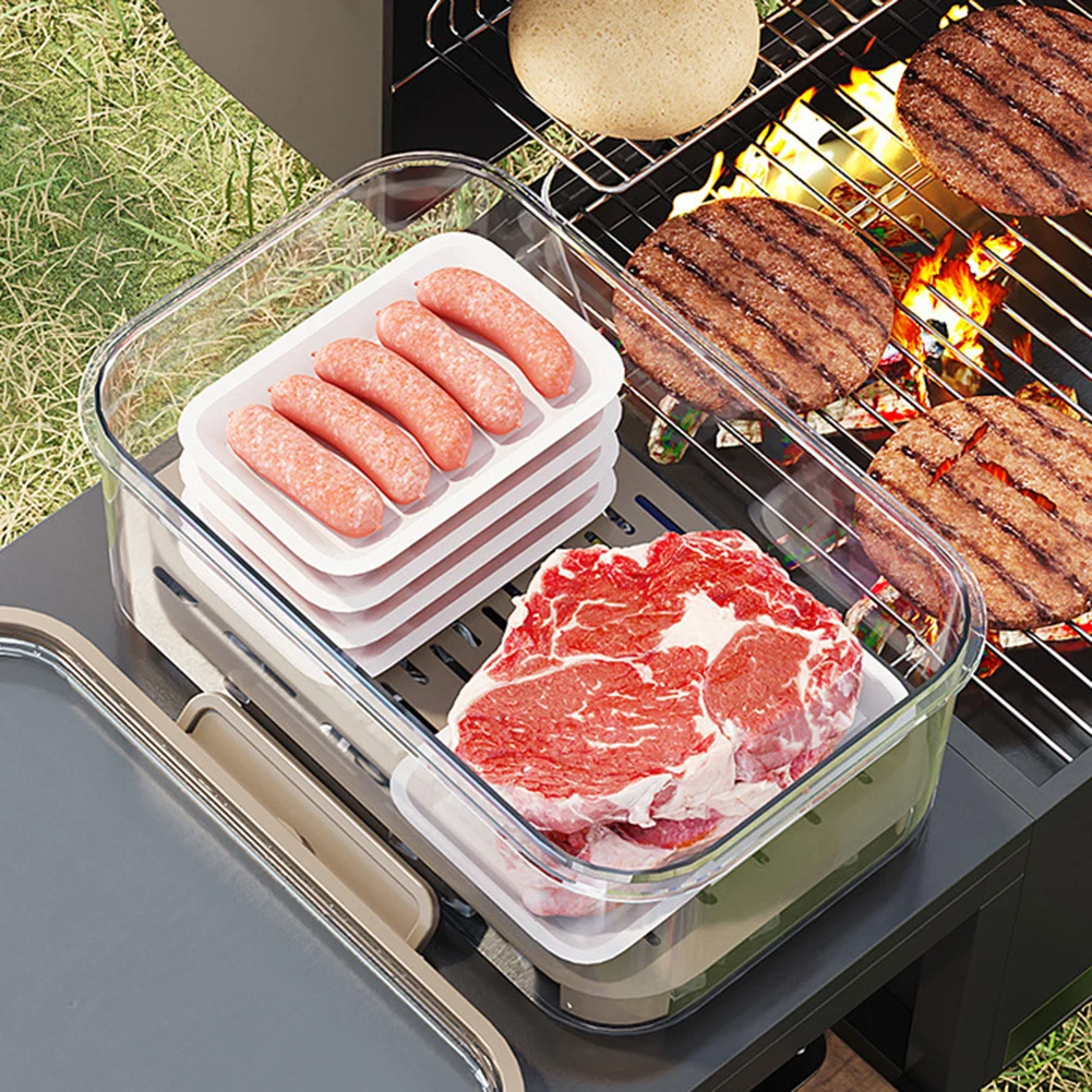 ポータブル食品保存容器 大容量 気密鮮度ボックス 排水プレー - Food Xxl のレビューと価格