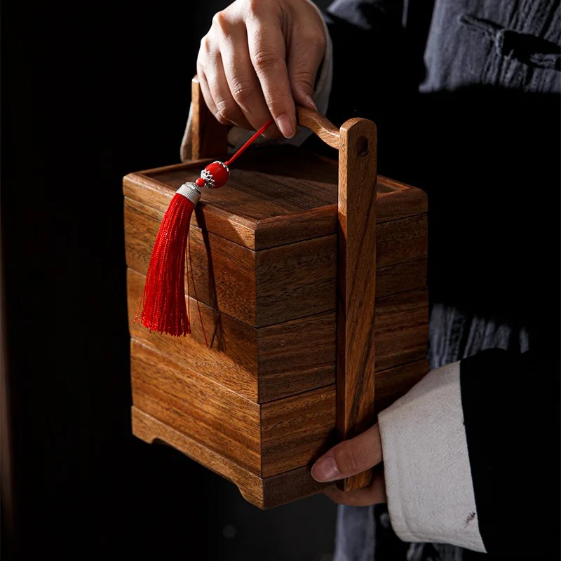 ミニマリスト多層スタッカブルフードボックス、重ねて使えるスナ - Snacks Food Gift Baskets のレビューと価格