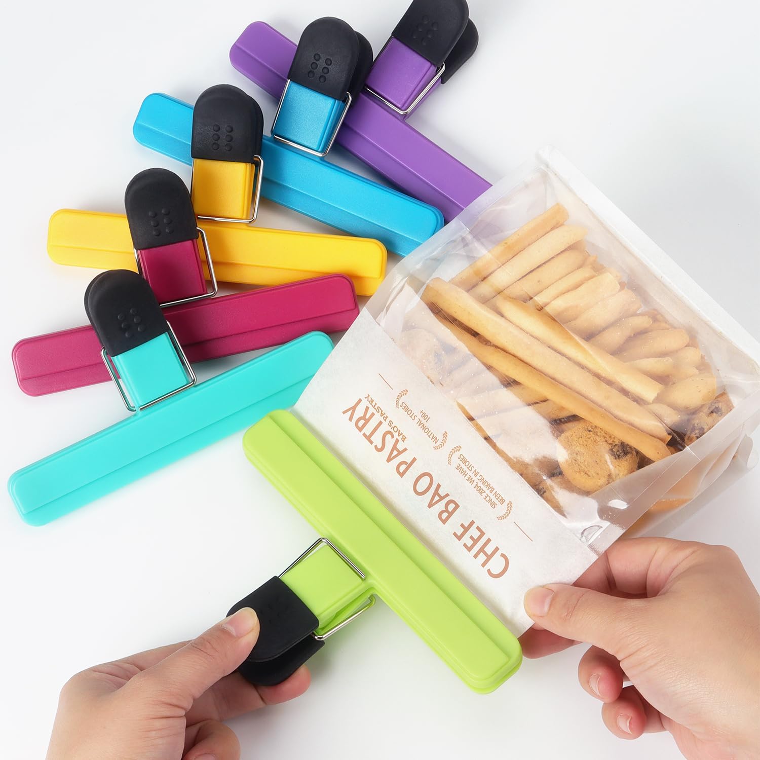 3-12 個多目的シールクリップ耐久性のあるキッチンスナック - Food Snacks Wholesale のレビューと価格