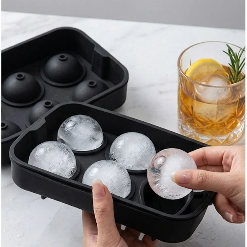 6個取りの氷球型、食品グレードシリコン製、BPAフリー、漏れ - Food Xxl のレビューと価格