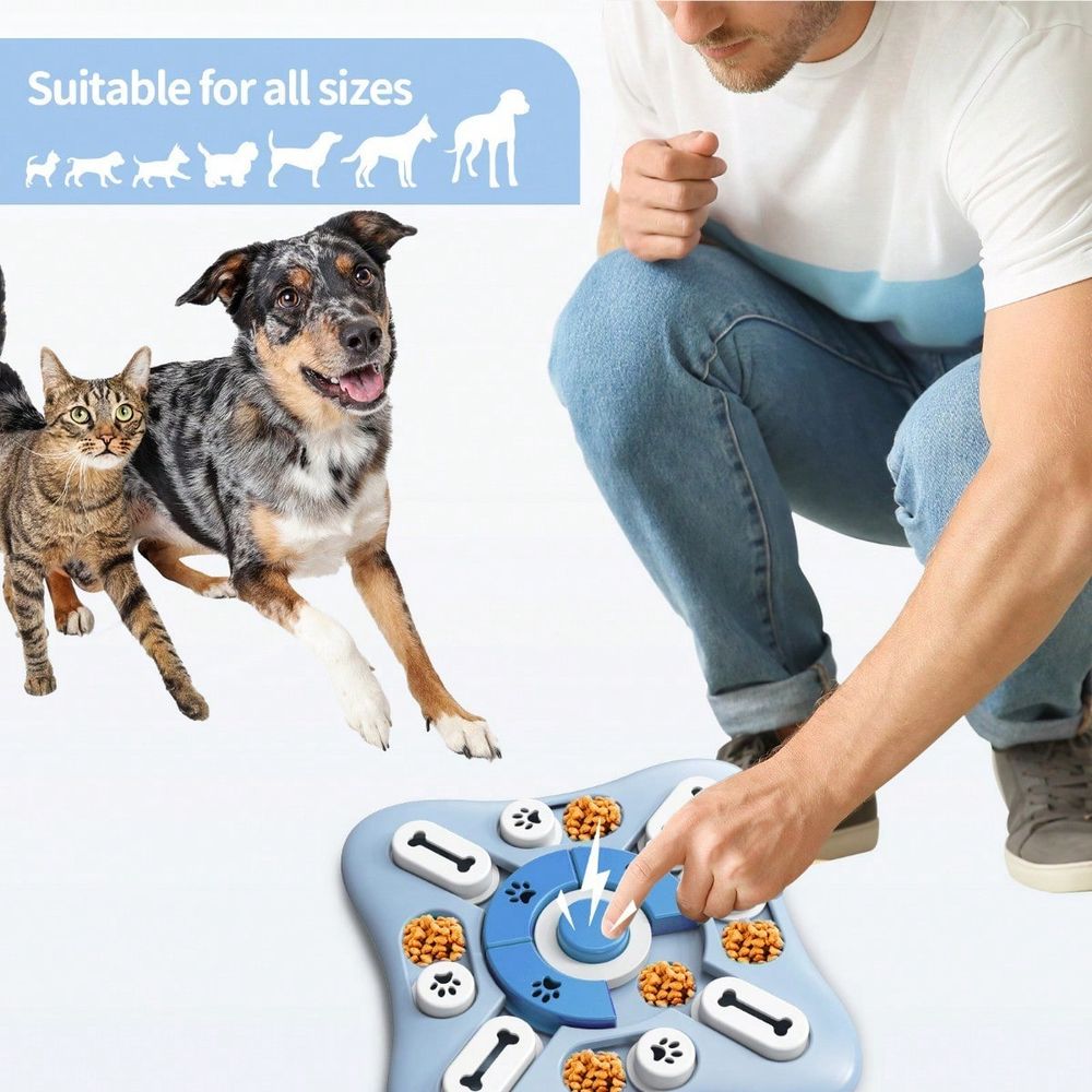 知能訓練用おもちゃ パズル型給餌器 小型犬・中型犬・大型犬用 - Snacks Food Usa のレビューと価格