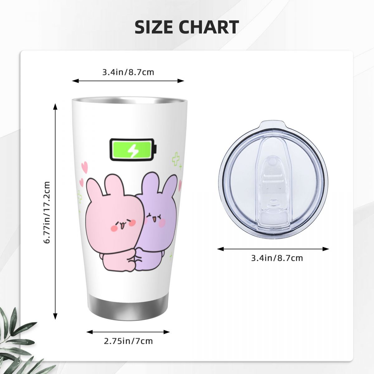 Asamimichaan キュートアサミミ 20オンスカップ - Food Xxl のレビューと価格