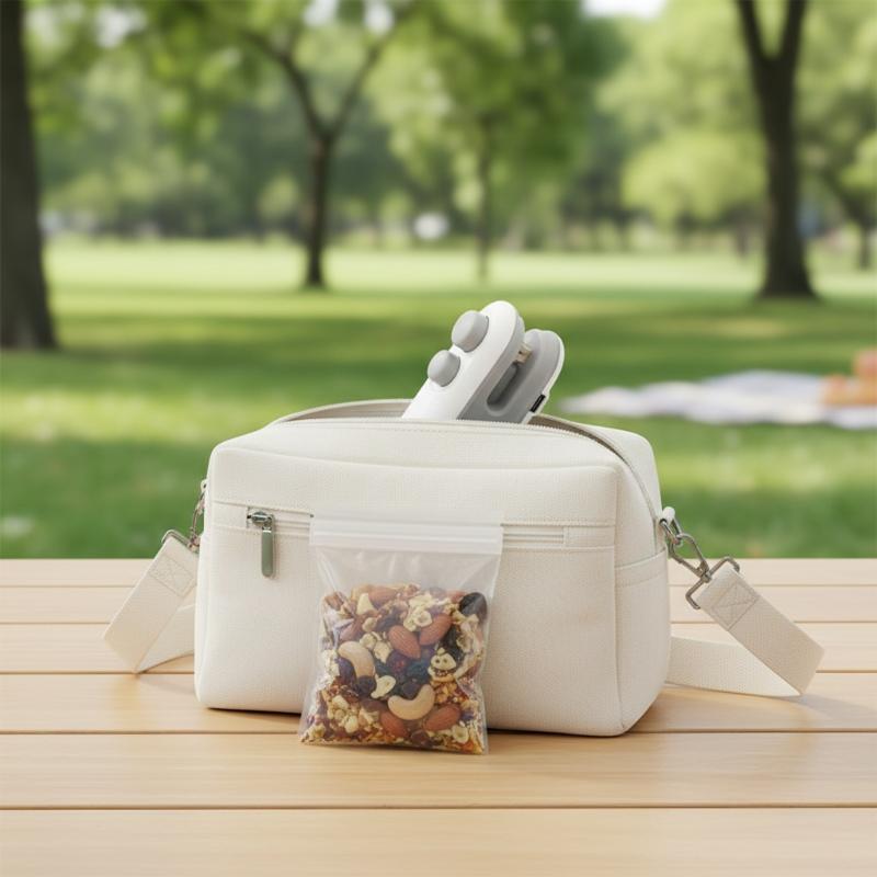 ミニハンドヘルドフードヒートシーラー、USB充電式バッグリシ - Food Snacks At Home のレビューと価格